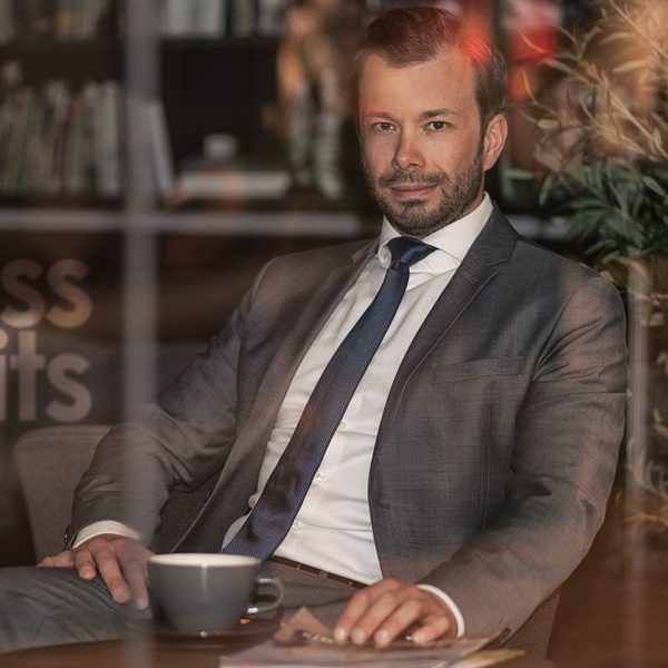 Businessportrait im Fotostudio